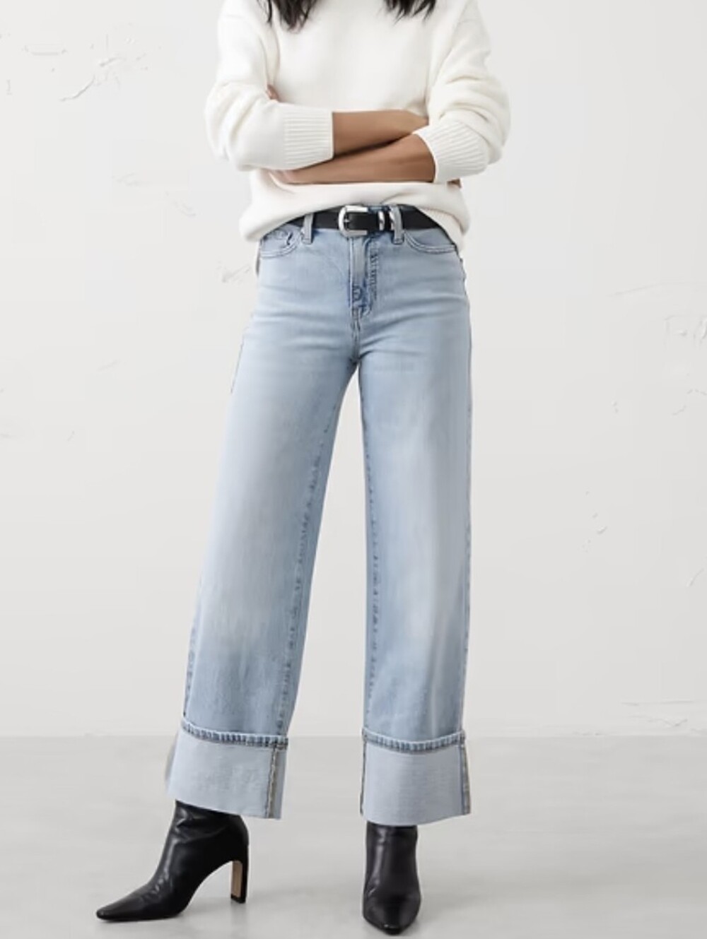 Banana Republic Womens Jeans 28 | 6 Light Wash Stretch High Rise Straight